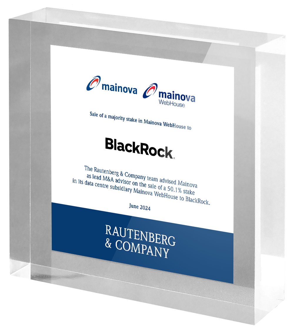 Rautenberg & Company advises Mainova on the sale of shares in Mainova WebHouse.